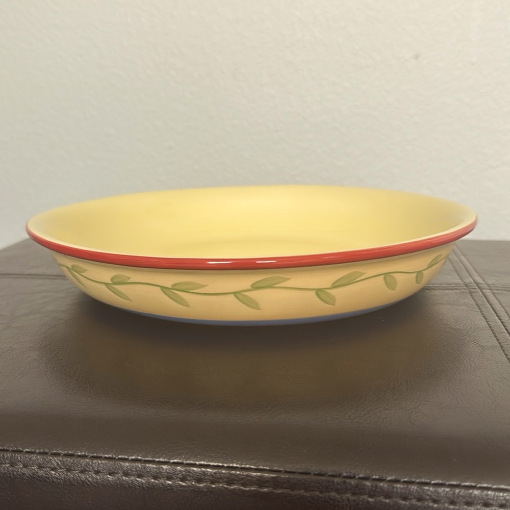 Pfaltzgraff Ceramic Napoli design Pie Dish